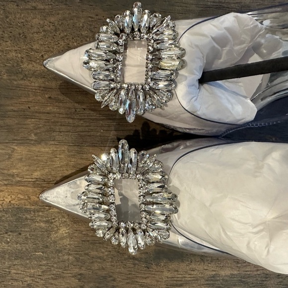 Good American Cinderella Pumps New without Box - Picture 5 of 6